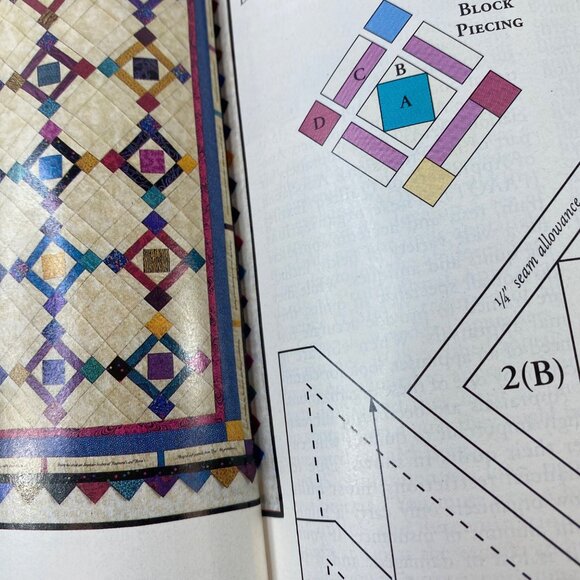Quilters Newsletter Magazine April 2000 No. 321 Edition Patterns Tip Articles - Picture 9 of 11